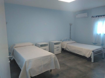 Inauguraron área Diagnóstico en el Hospital Abel Ayerza y nuevas camas en el Hogar Dulce Atardecer