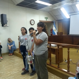 “Hablando de reciclaje”: concientización para alumnos de Marcos Juárez 
