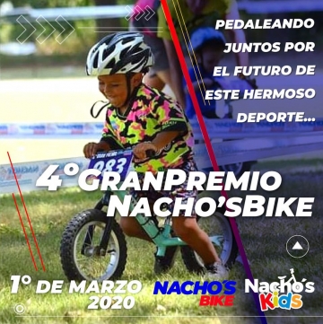 Este domingo 4° Gran Premio Nacho’s Bike

