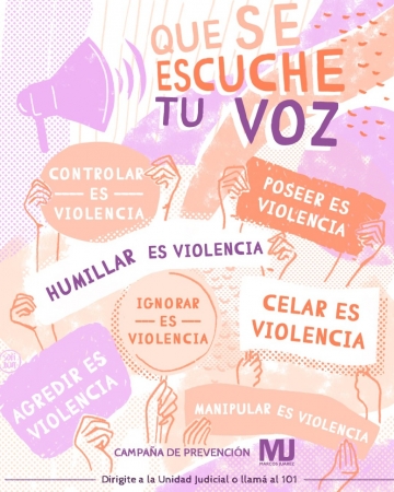 25 de noviembre: Día Internacional de la Eliminación de la Violencia contra la Mujer