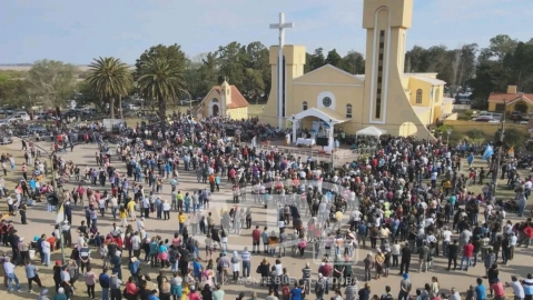 Más de 30 mil personas asistieron el fin de semana a las Fiestas Patronales del Saladillo