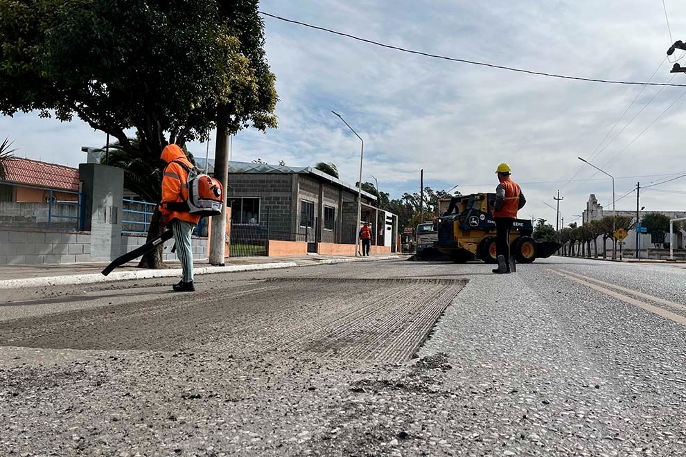 La Provincia inició la repavimentación de la Ruta Provincial 6