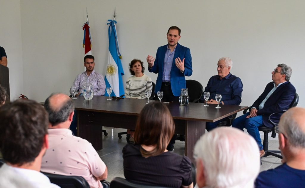 El ministro Martín Gill encabezó jornadas territoriales en departamentos Unión y Marcos Juárez