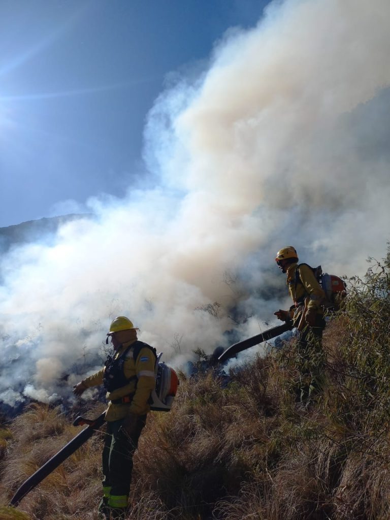 El riesgo de incendios para este domingo será extremo