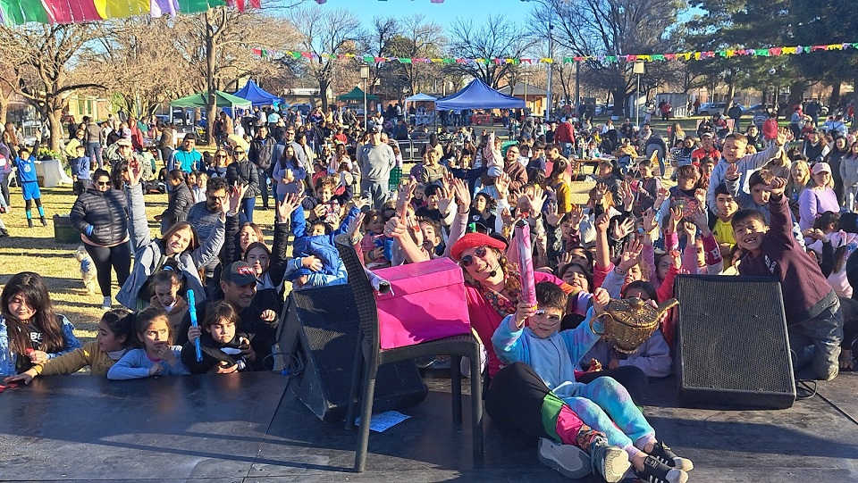 Marcos Montechiari: Fue una experiencia positiva festejar el dia del niño desde los barrios