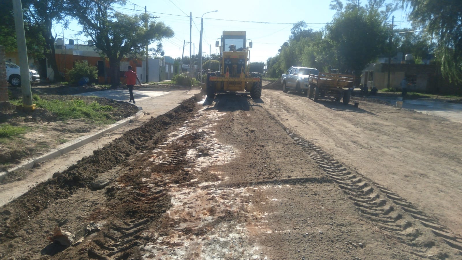 Obras y mantenimiento en calles, espacios verdes y alumbrado de Marcos Juárez