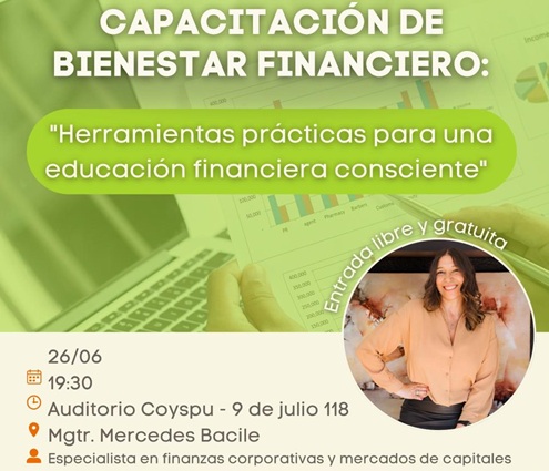 Capacitación de Bienestar Financiero en la Mutual Coyspu