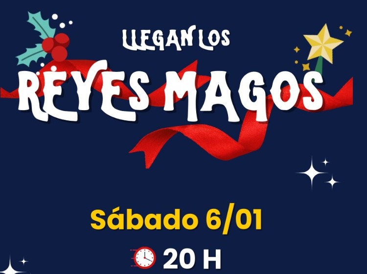 Fiestas en familia: Visita de los Reyes Magos en Marcos Juárez