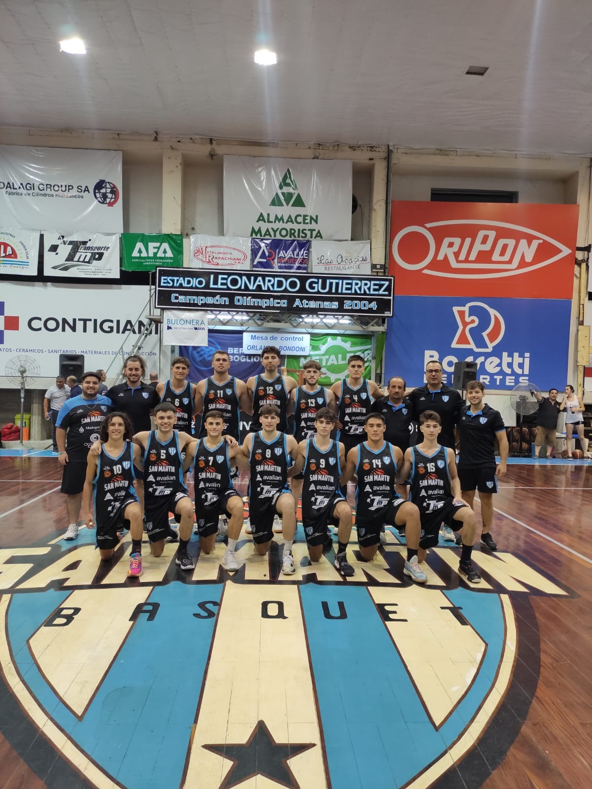 San Martín se quedó con el partido de ida de la Copa Marcos Juárez en básquet