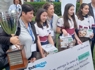 El IPEA 209 de Marcos Juárez fue la Ganadora de las Olimpíadas Lecheras Nacionales en San Francisco