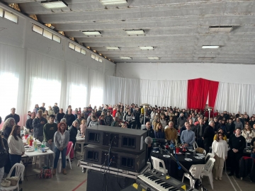 Argentino celebró sus 118 años de vida mostrando todo su potencial y fuerza de trabajo