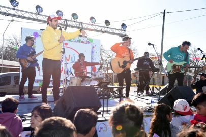 Primer festejo Mes de la Niñez con menú infantil