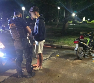 FPA asistió a una mujer desorientada en la banquina de la Ruta 9