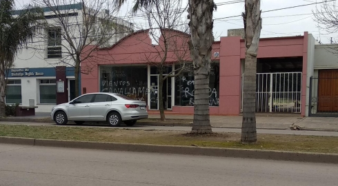 Vandalismo en el local de Florería Marentes