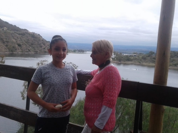 Delia Rosso fue la ganadora del Viaje a Las Cataratas y Lila Casas de la bicicleta.