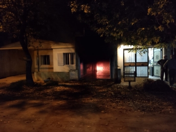 Incendio de garage de una vivienda 