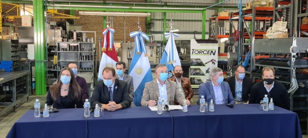 Se inauguró el 27° Parque Industrial de la provincia en Marcos Juárez

