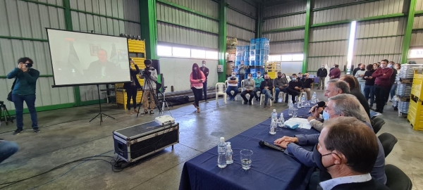 Se inauguró el 27° Parque Industrial de la provincia en Marcos Juárez

