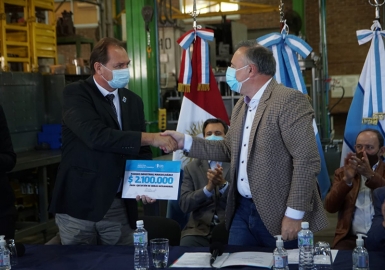 Con el parque industrial de Marcos Juárez son 27 en Córdoba