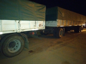 Un camión colisionó con un automóvil en Ruta Provincial n°8

