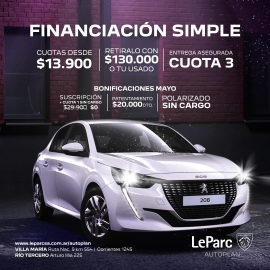 Le Parc S.A. presentó el nuevo Peugeot 208
