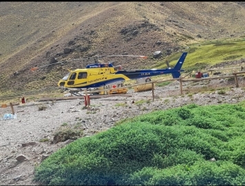 “Es un 50 cabeza, 50 físico”, dijo Cecilia Giouse quien escaló el Aconcagua y fue reconocida por el municipio