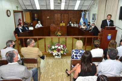 Repercusiones del discurso del intendente Dellarossa en la apertura de sesiones del Concejo