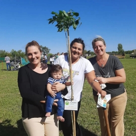 40 árboles se plantaron con el programa 