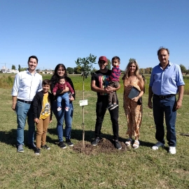 40 árboles se plantaron con el programa 