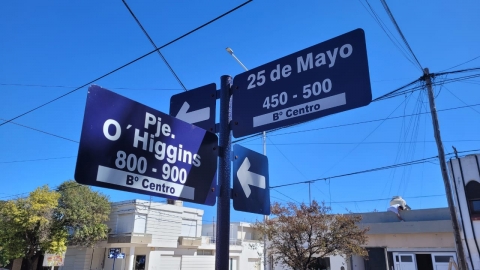 Cambian de sentido las calles 25 de mayo y 9 de julio, desde el martes 19 de abril
