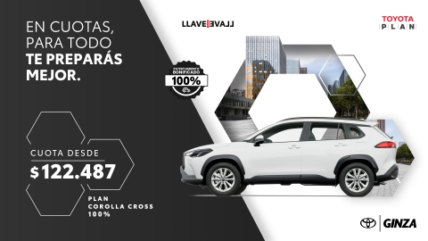 Ginza presenta Toyota Plan, la manera más fácil para tener un Toyota Cero Kilómetro