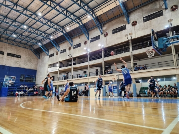 San Martín encabeza el torneo de la Cañadense de básquet