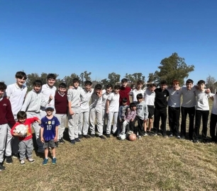 Alumnos de FASTA e IMI realizan jornada de voluntarios con Hogar de Niños desde el Corazón
