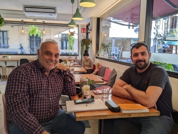 Andrea Barbaro, el joven que encontró en Barcelona su proyecto de vida al abrir su propia pizzería