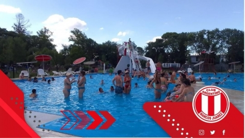 Argentino arrancó el 2024 y su presidente anticipó trabajos en el gimnasio cubierto y vereda exterior