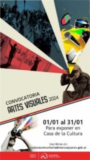 Convocatoria a proyectos musicales y Artes Visuales para la edición 2024 de 