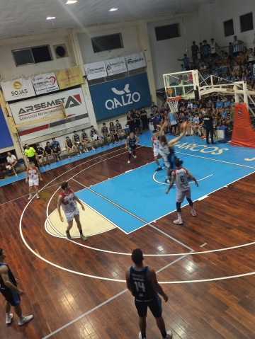 San Martín se quedó con el partido de ida de la Copa Marcos Juárez en básquet